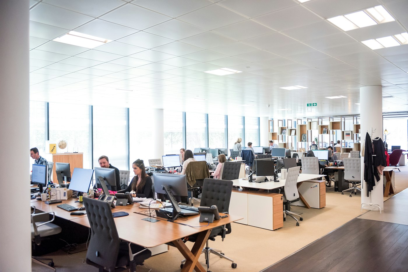 Grade-A Office Space for Rent open workspace