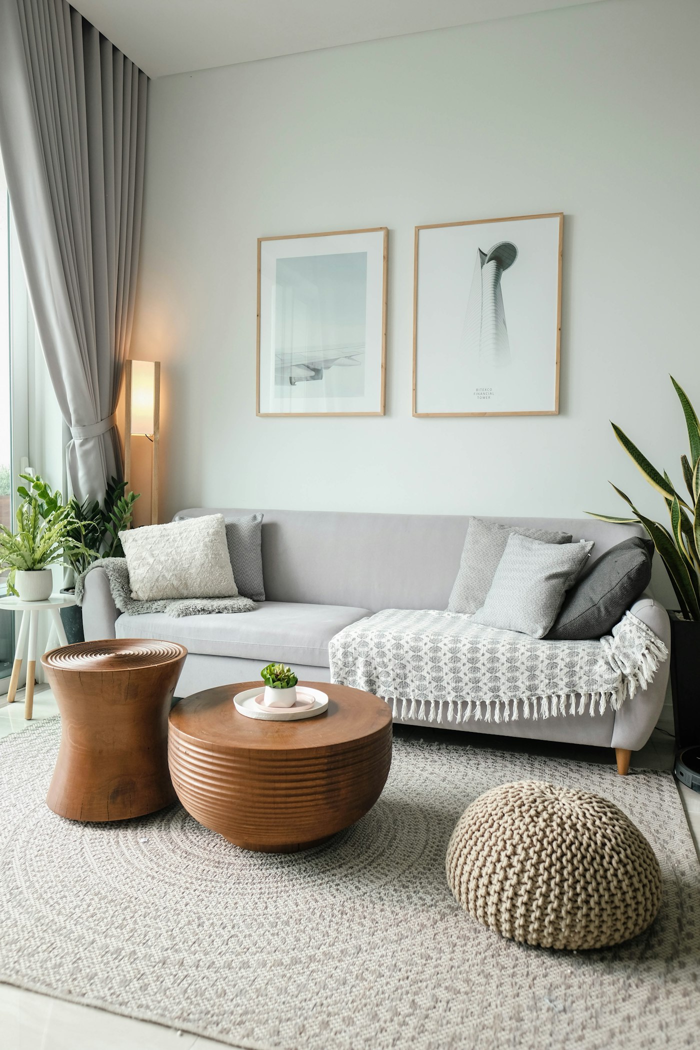 Modern 2BHK Apartment living room