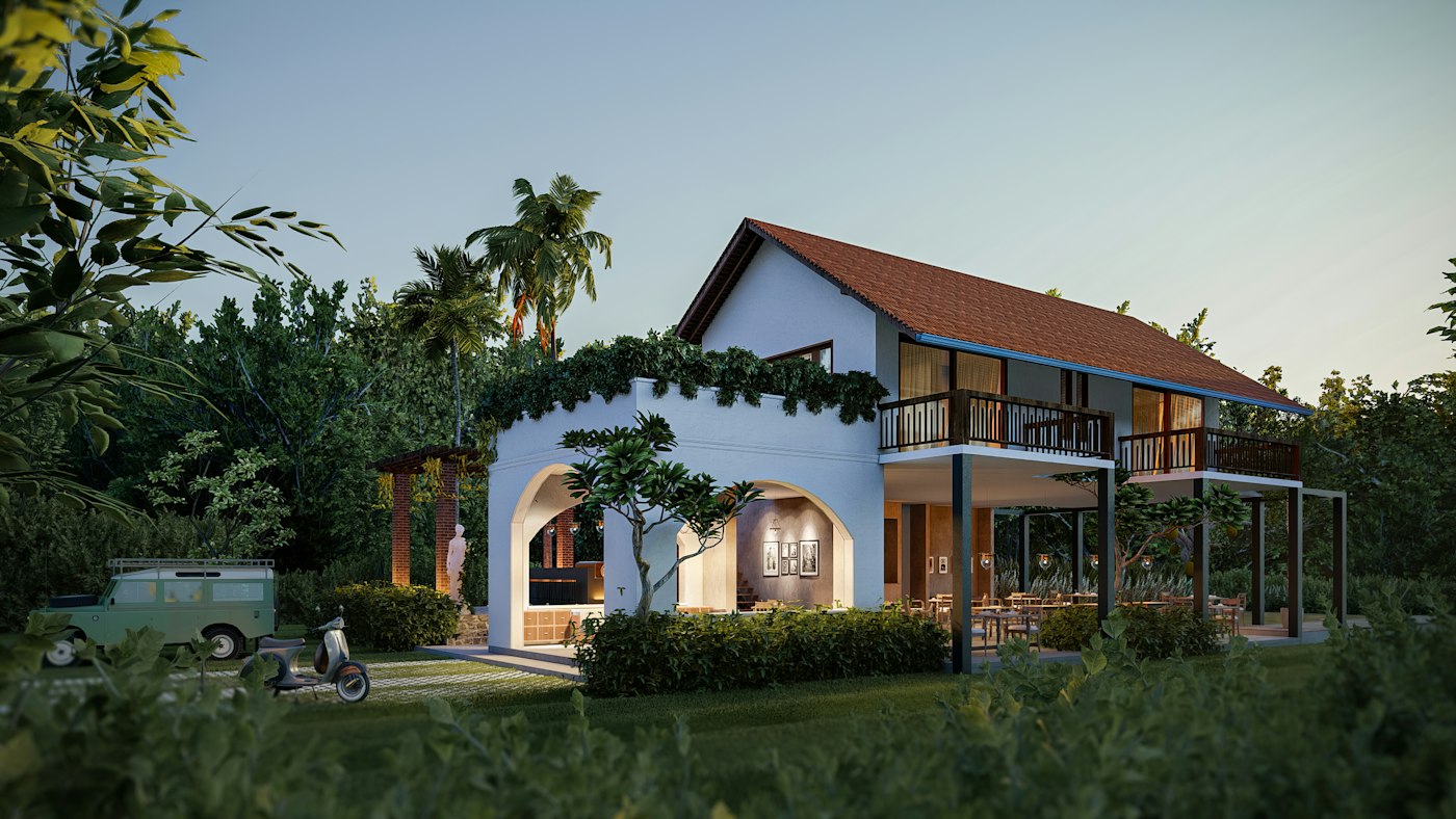 Villa Adyar exterior